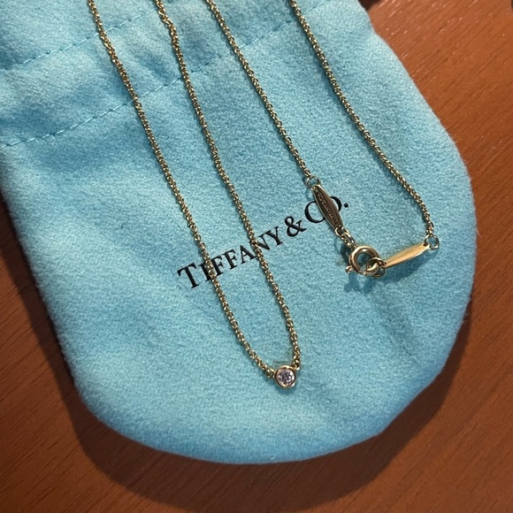 Tiffany & Co. Yard 18K Gold Diamond Necklace - Picture 2 of 3
